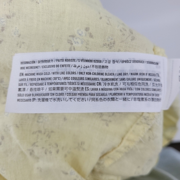 Abercrombie & Fitch Linen Cotton Floral Crop Tank Top Shirt Size xl - Picture 12 of 14